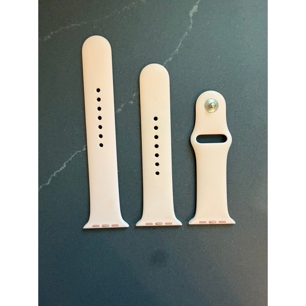 Apple Watch Sport Band 44mm Blush Pink Pink Sand S/M M/L