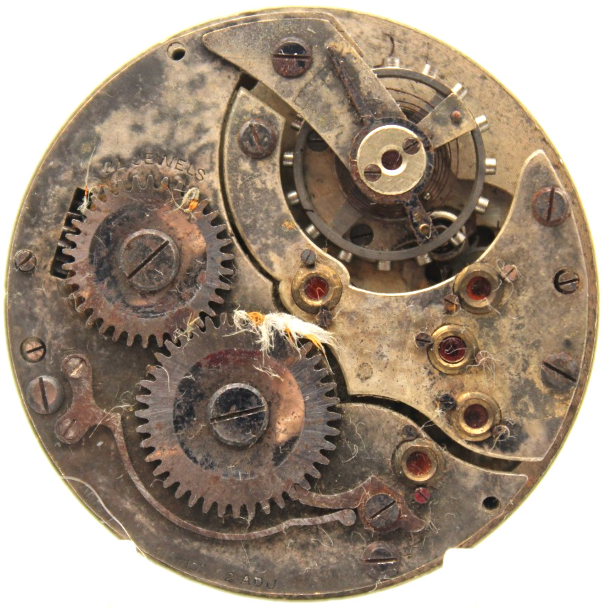 RAPIER (ARISTON W. CO.) SWISS RAILROAD POCKET WATCH MOVEMENT 21j 39.7mm (KA2)