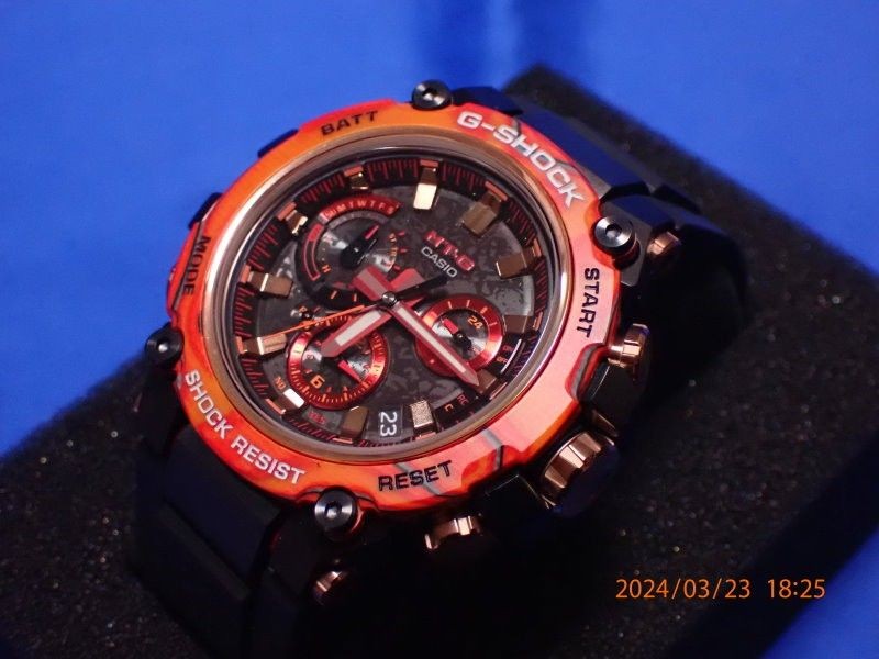G-Shock 40th Anniversary Flare Red MT G MTG B3000FR 1AJR Limited Edition