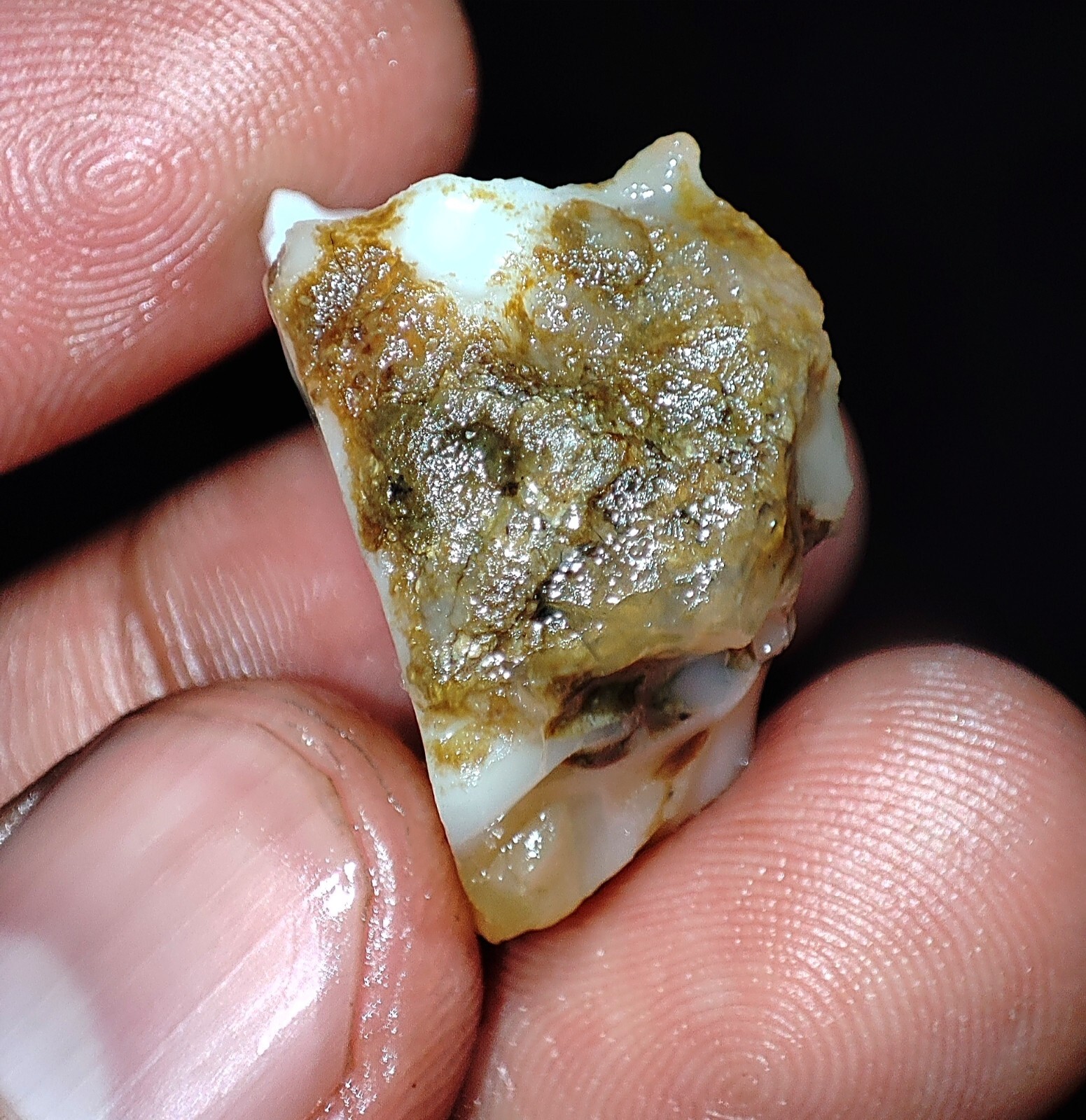 25 Cts Natural Ethiopian Opal Raw Welo Opal Multi Fire Loose Gemstone Opal Rough