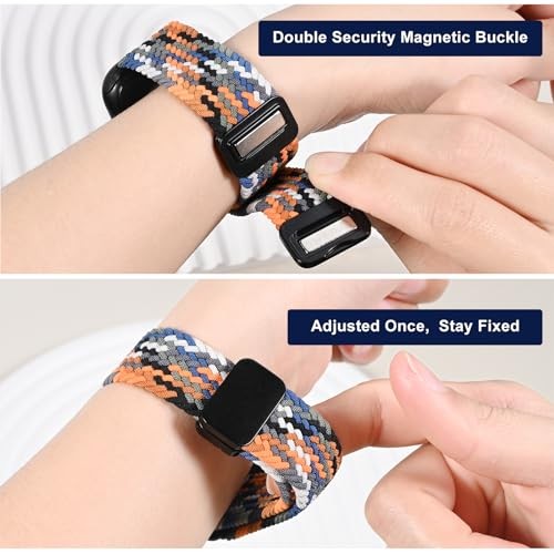 Magnetic Braided Loop Band 38mm/40mm/41mm/42mm(series 11/10) A-Starlight