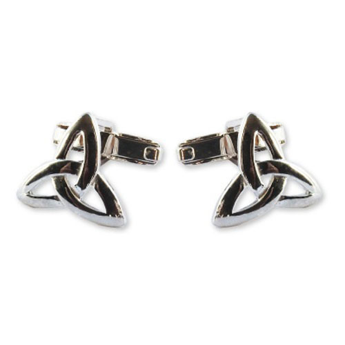 925 Sterling Silver Celtic Style Cufflinks 15x15mm 925 UK HM 4.8g & Box NEW