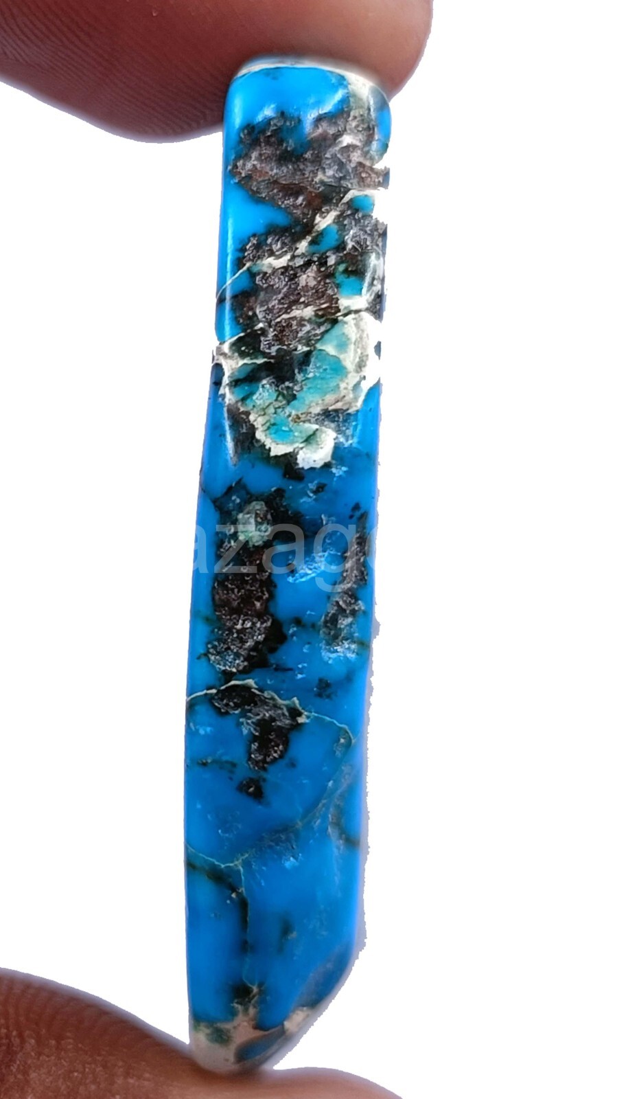 101.00 CT NATURAL BLUE TURQUOISE SLAB ROUGH CERTIFIED LOOSE GEMSTONE 5JRR