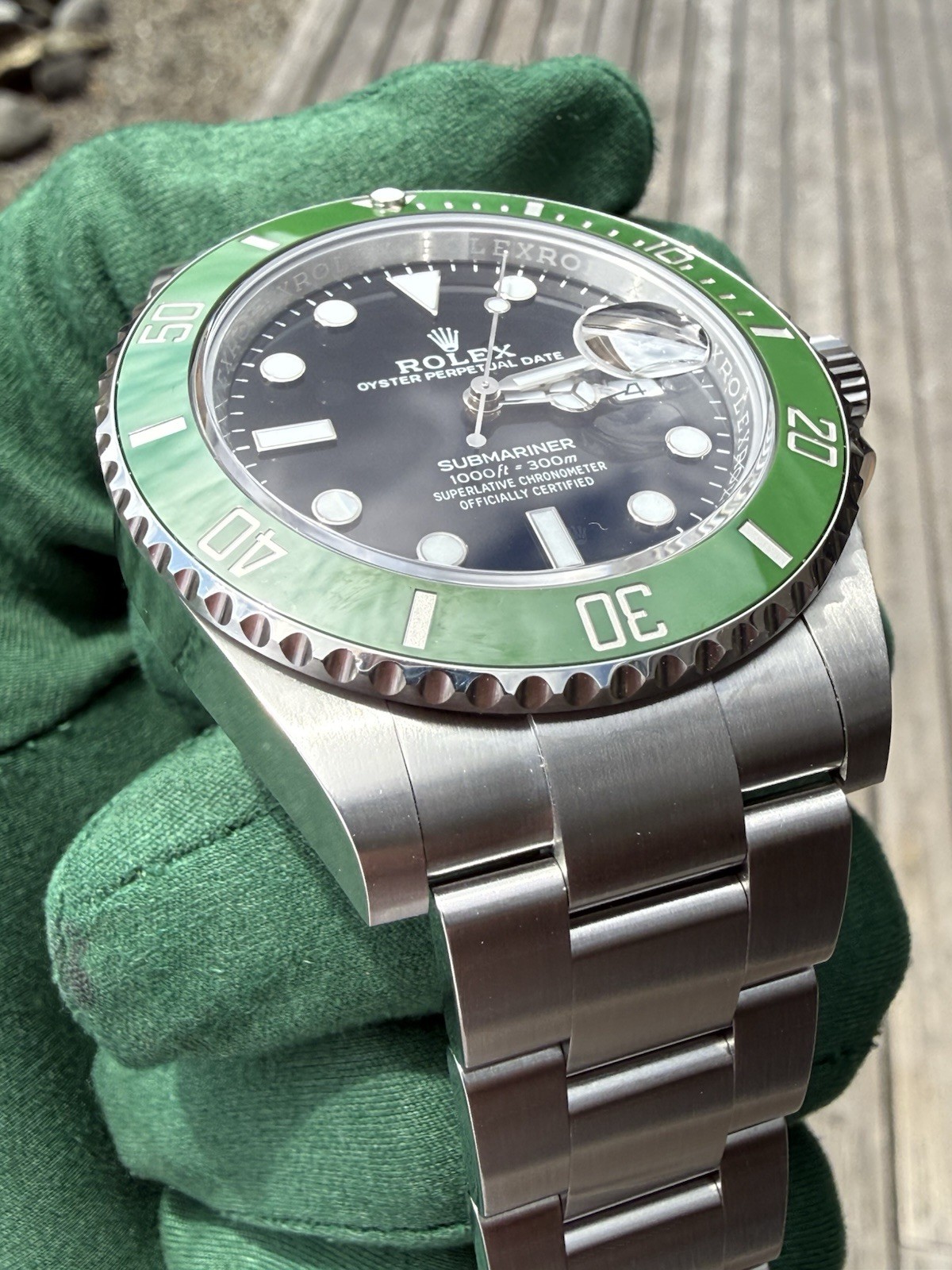 2025 Rolex Submariner Date 41mm Steel “Starbucks” MK2 Green Bezel 126610LV FS