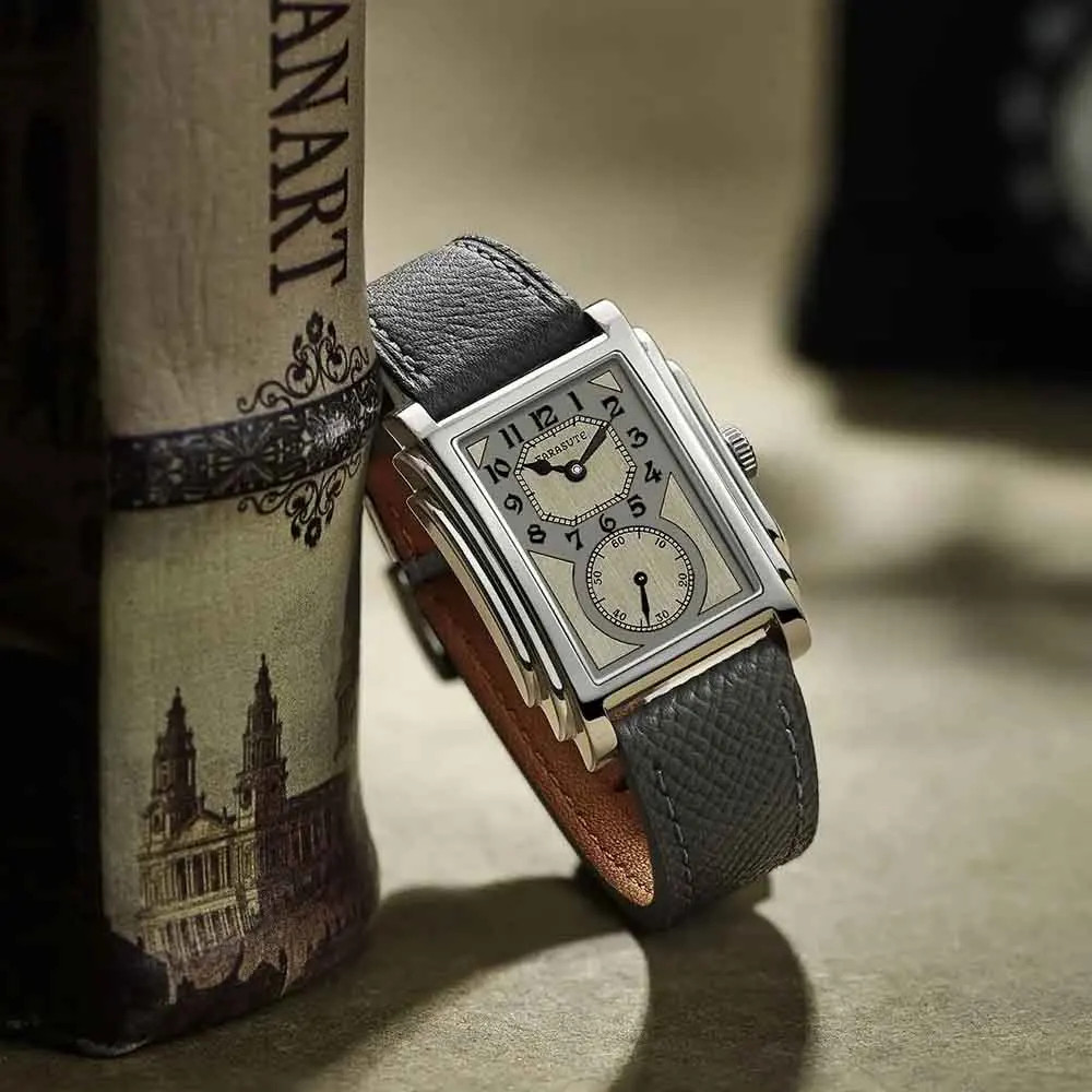 FARASUTE Doctor Automatic Men Watch Pulsometer Luxury Vintage Mechanical