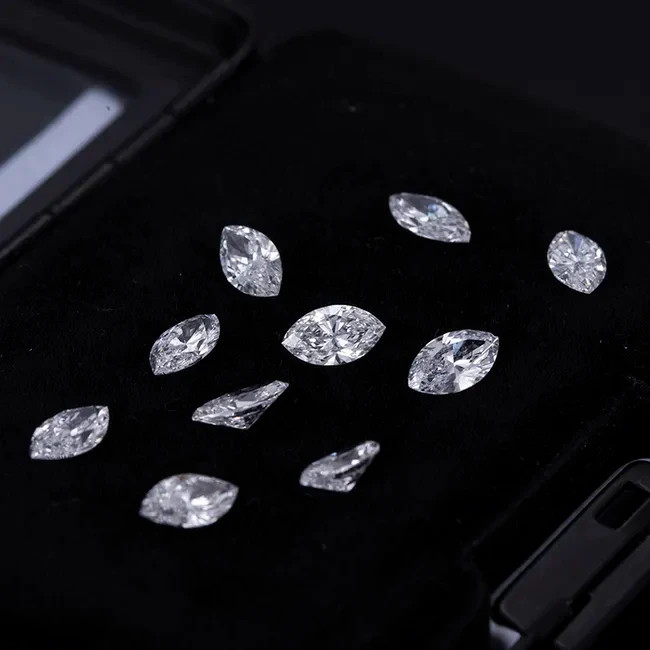 2.50 CT Natural White Diamond Marquise Cut VVS1 D Grade IDGL Certified AS2