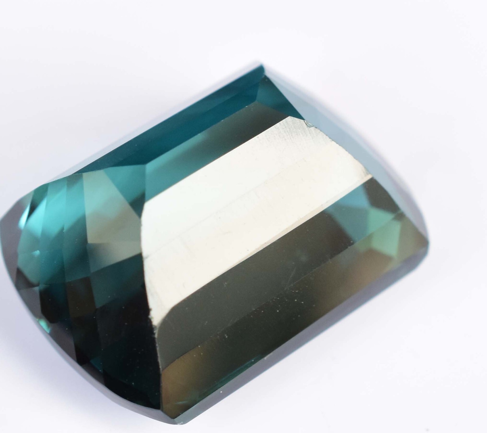 37.40 Ct Natural Paraiba Tourmaline Greenish Neon Blue Copper Certified Gemstone