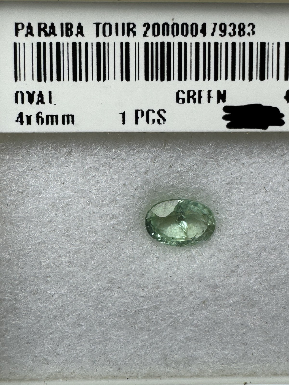 4 PARAIBA TOURMALINES. PRECIOUS GEM INVESTMENT LOT #29: 2.27 Total Carat Weight