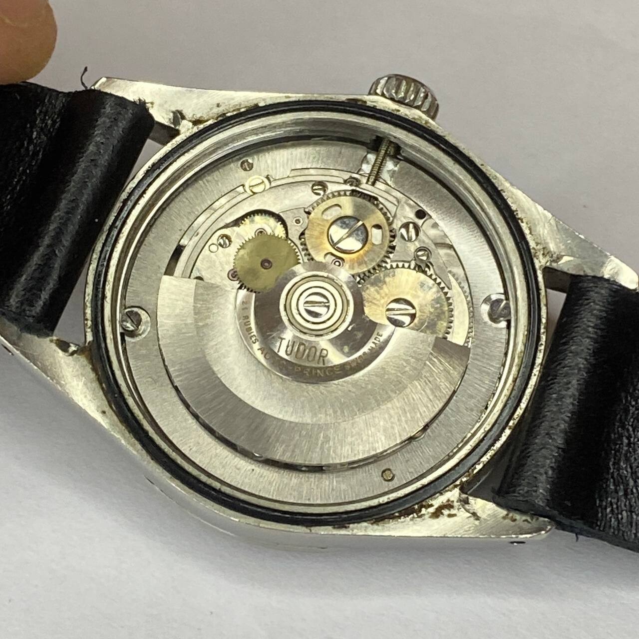 VINTAGE TUDOR DAY DATE JUMBO 38MM REF 7017/0 AUTOMATIC MOVEMENT STAINLESS STEEL
