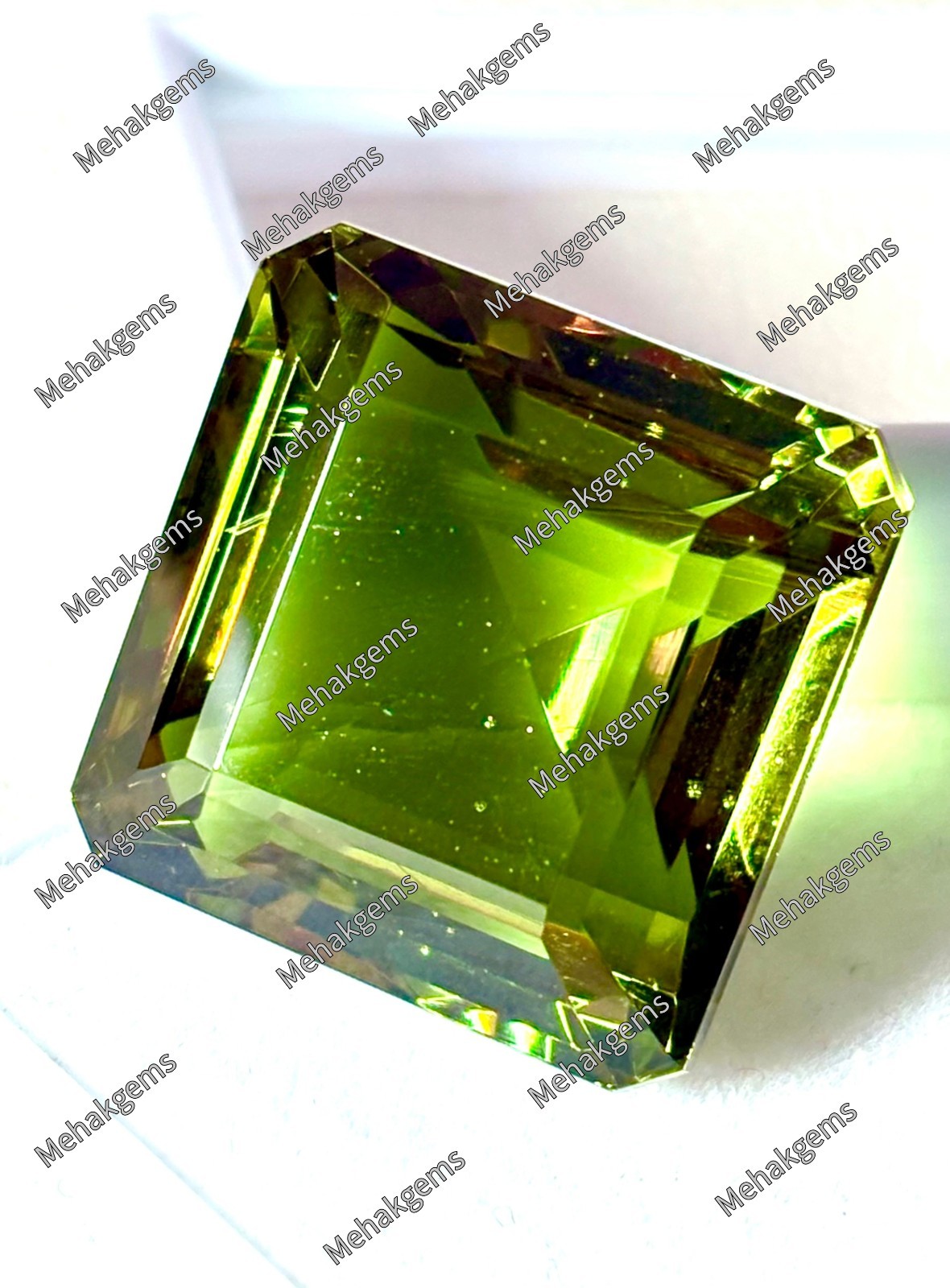 Certified Zultanite Color Changing Gemstone, Large Square Faceted Jewelry