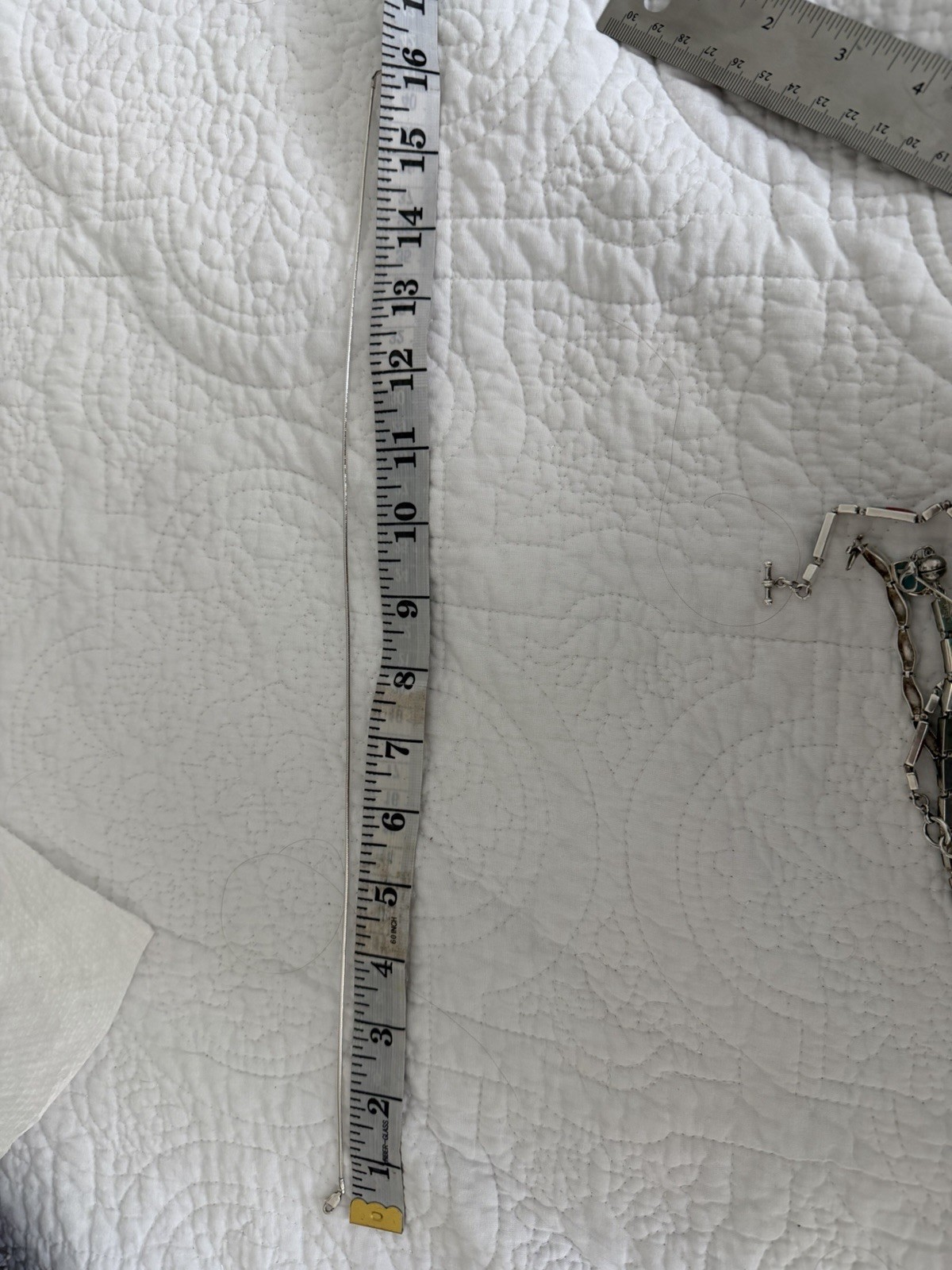 **STERLING SILVER SNAKE CHAIN** 16” – Great For Layering Necklaces. $45