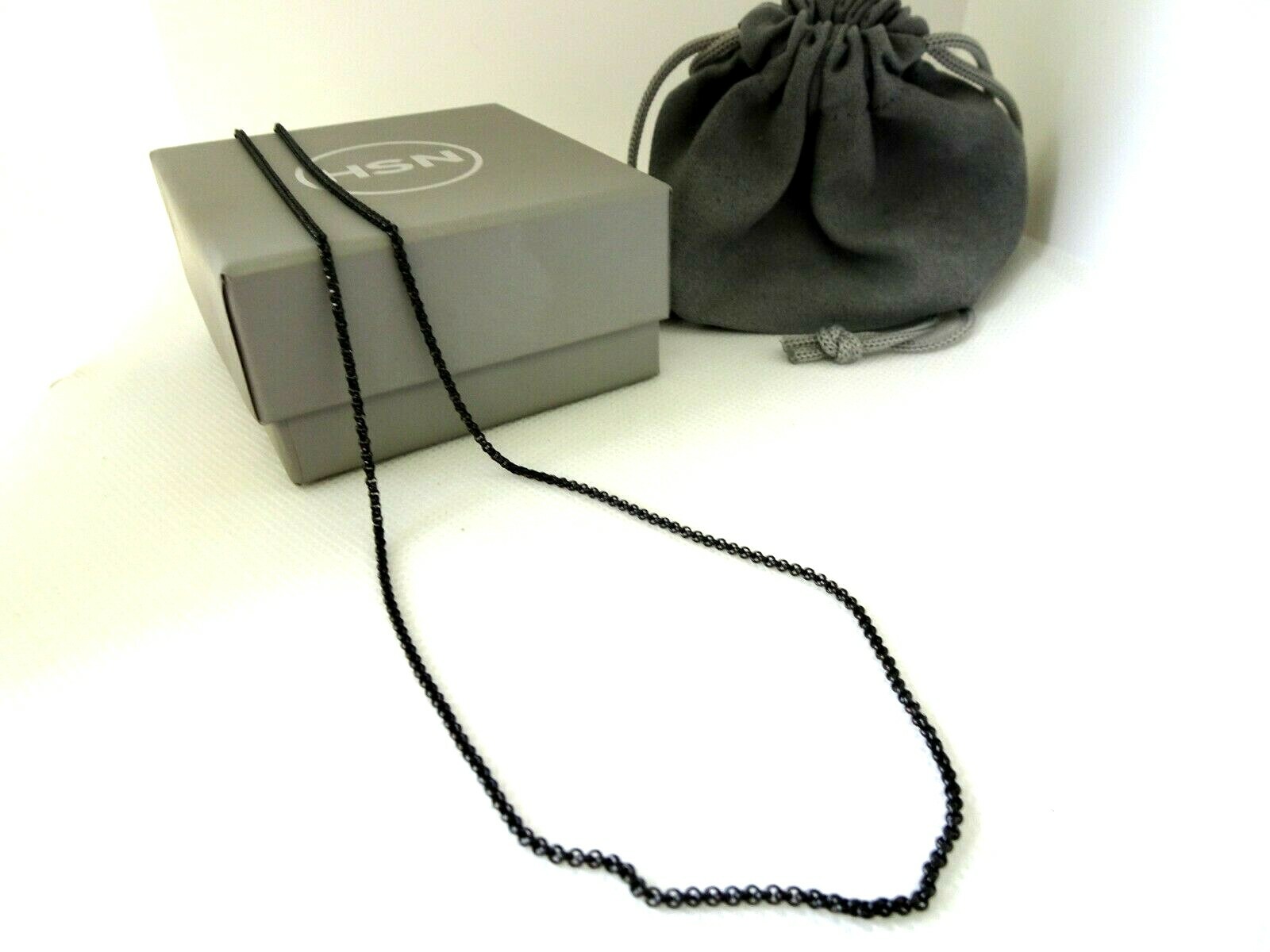 Michael Anthony Sold on HSN Black Plated Stainless steel 24 Inch Long 1.5 MM