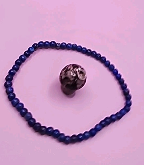 NEW TGS Jewelry Mushroom Shaped Crystal Pendent (1″) + Bonus Bracelet