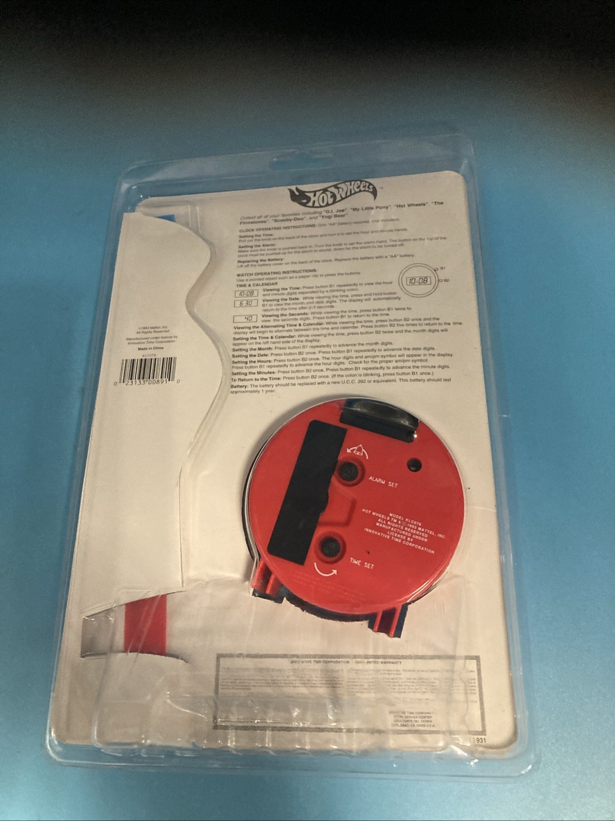 Hot Wheels Quartz Analog Watch New