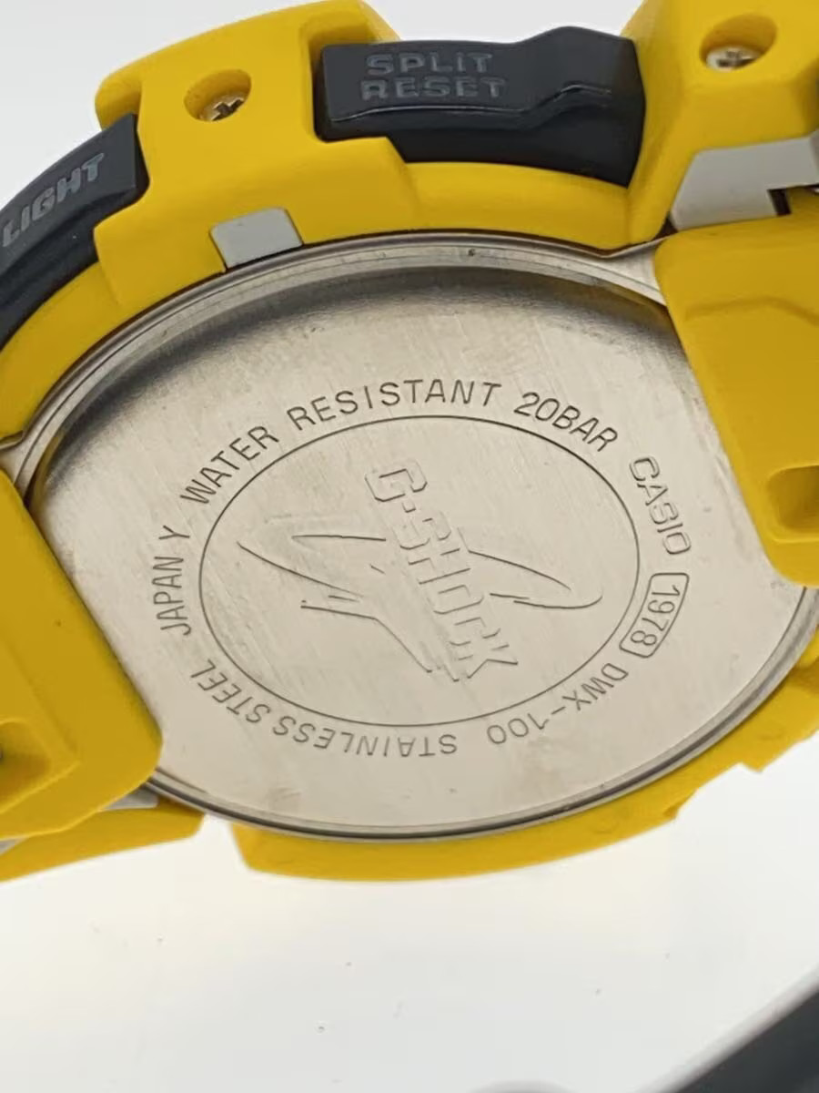 CASIO Quartz Watch G SHOCK Digital YLW