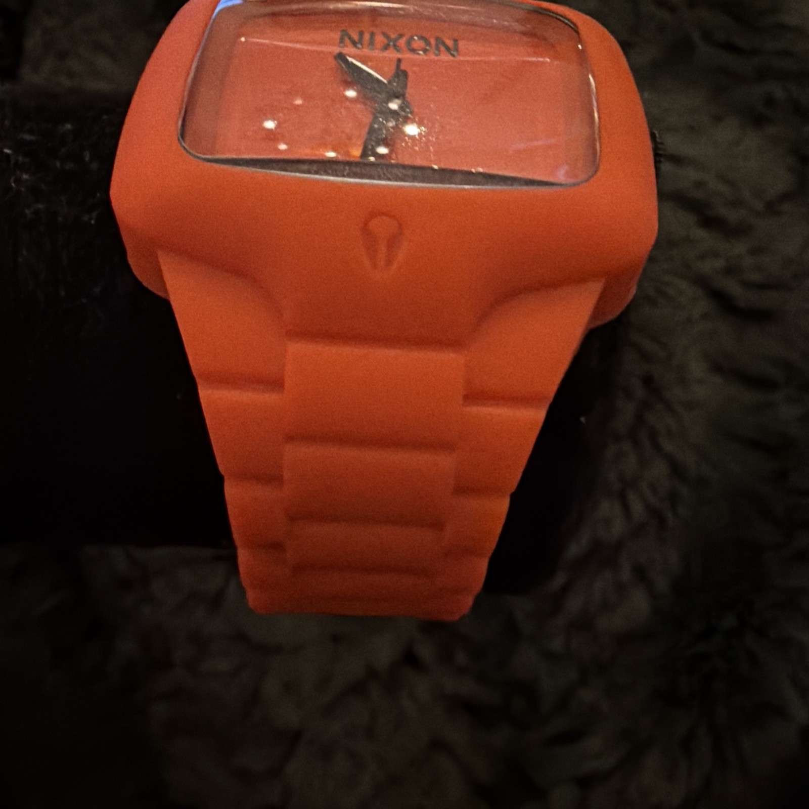 Nixon The Rubber Player “Yes It’s Real” Orange Surf Men’s Analog Wrist Watch