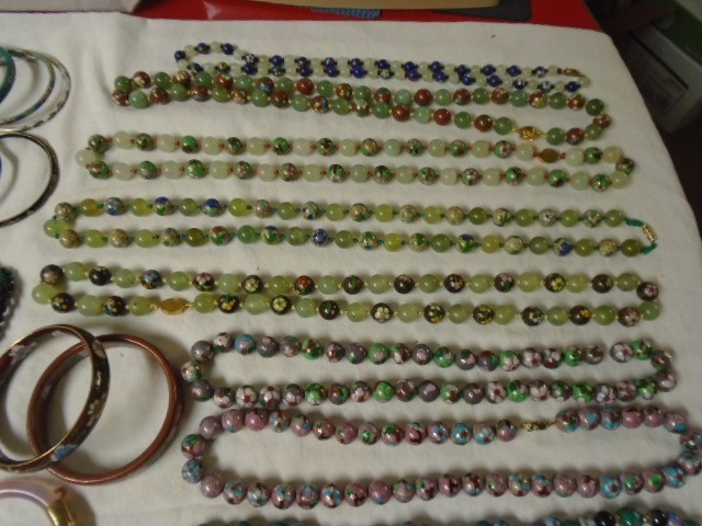 VINTAGE-NOW Jewelry Lot, Asian Cloisonne, All Unused from Compulsive Owner, EX++