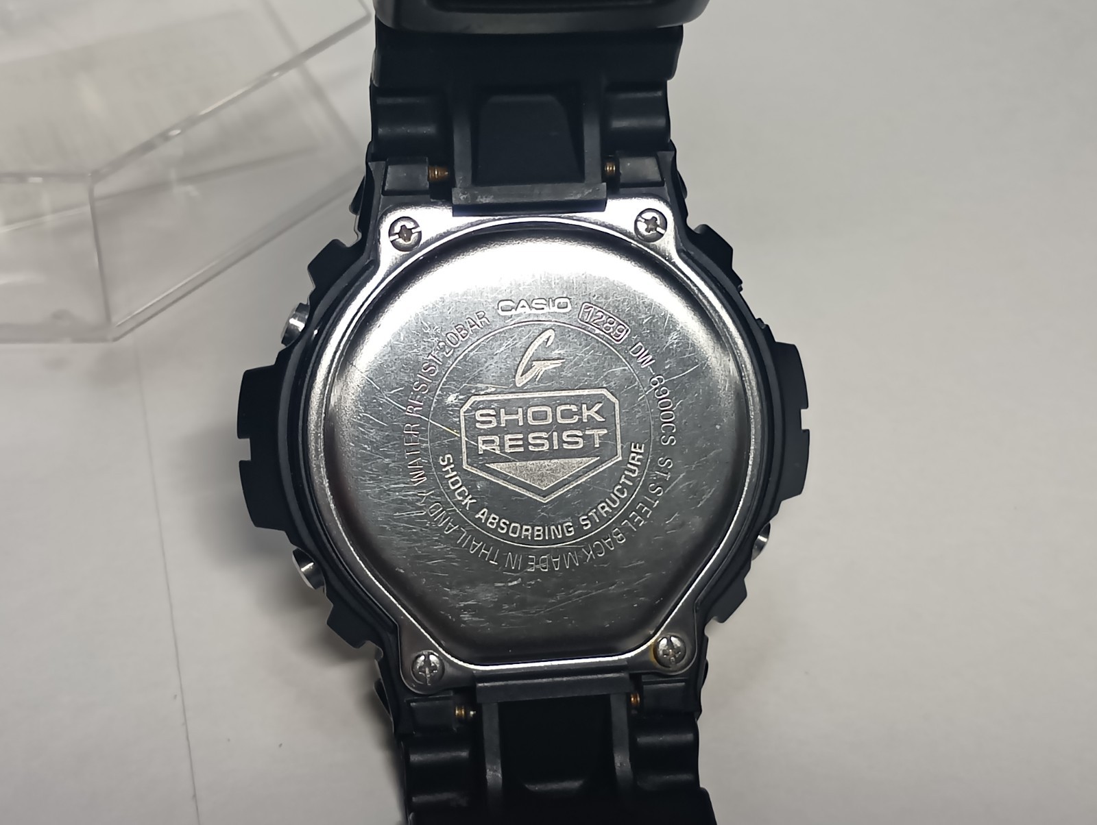 Casio G-SHOCK DW-6900CS-1JF Crazy Colors Black Digital Resin Watch Japan