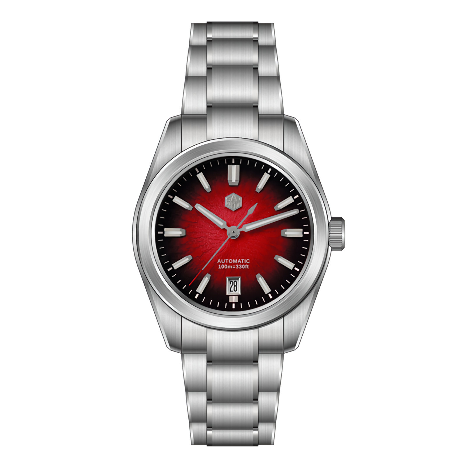 SAN MARTIN SN0144-GX Miyota 9015 JianZhan Chinese Style Enamel Dial 39mm Watch