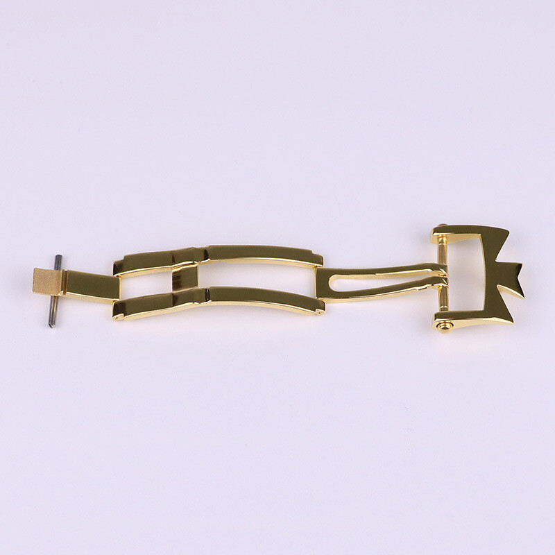 Stainless Steel Folding Clasp Butterfly Buckle 18mm for Vacheron Constantin