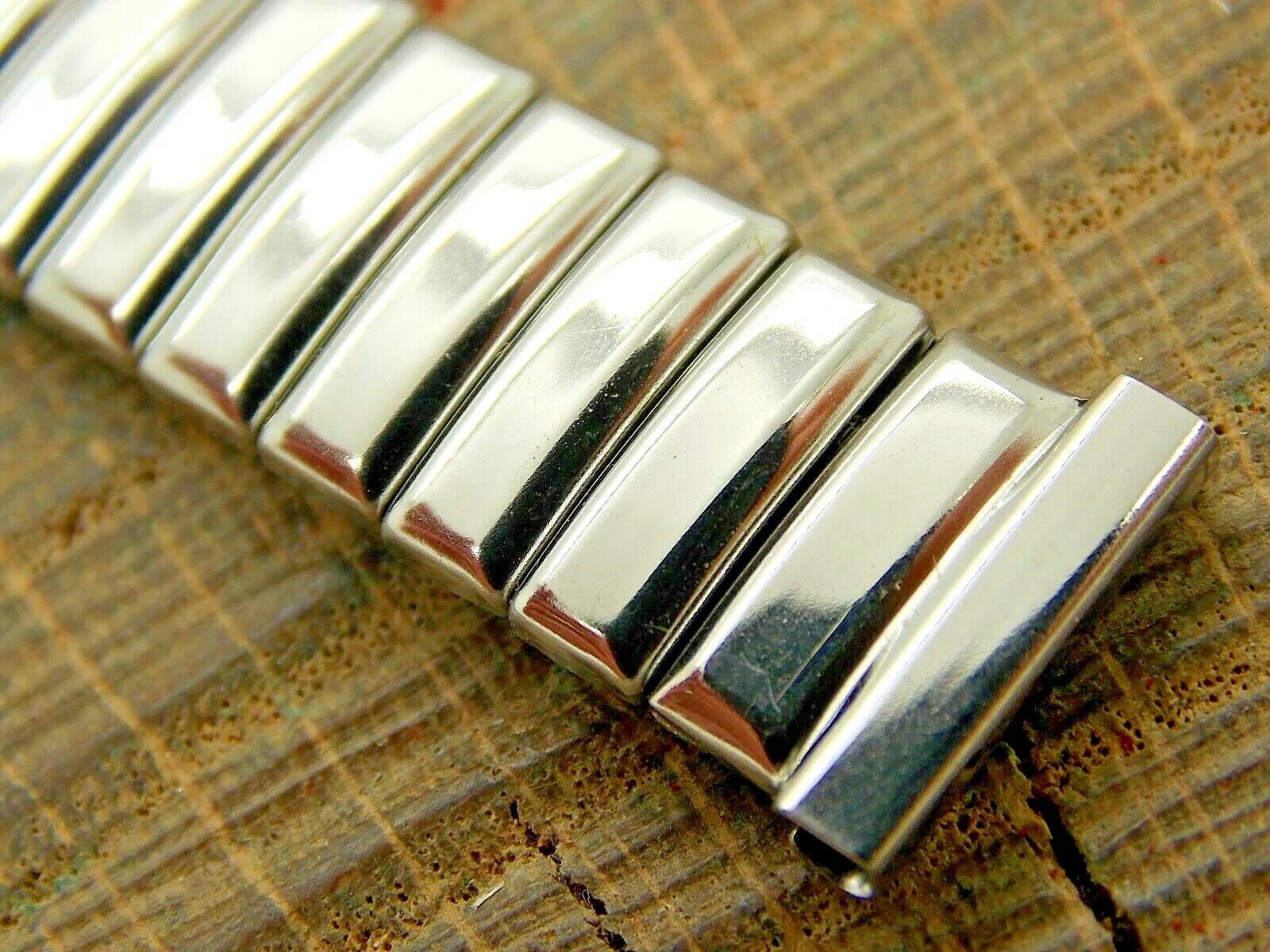NOS Unused Vintage Foster USA Stainless Expansion Watch Band 13mm Short Youth