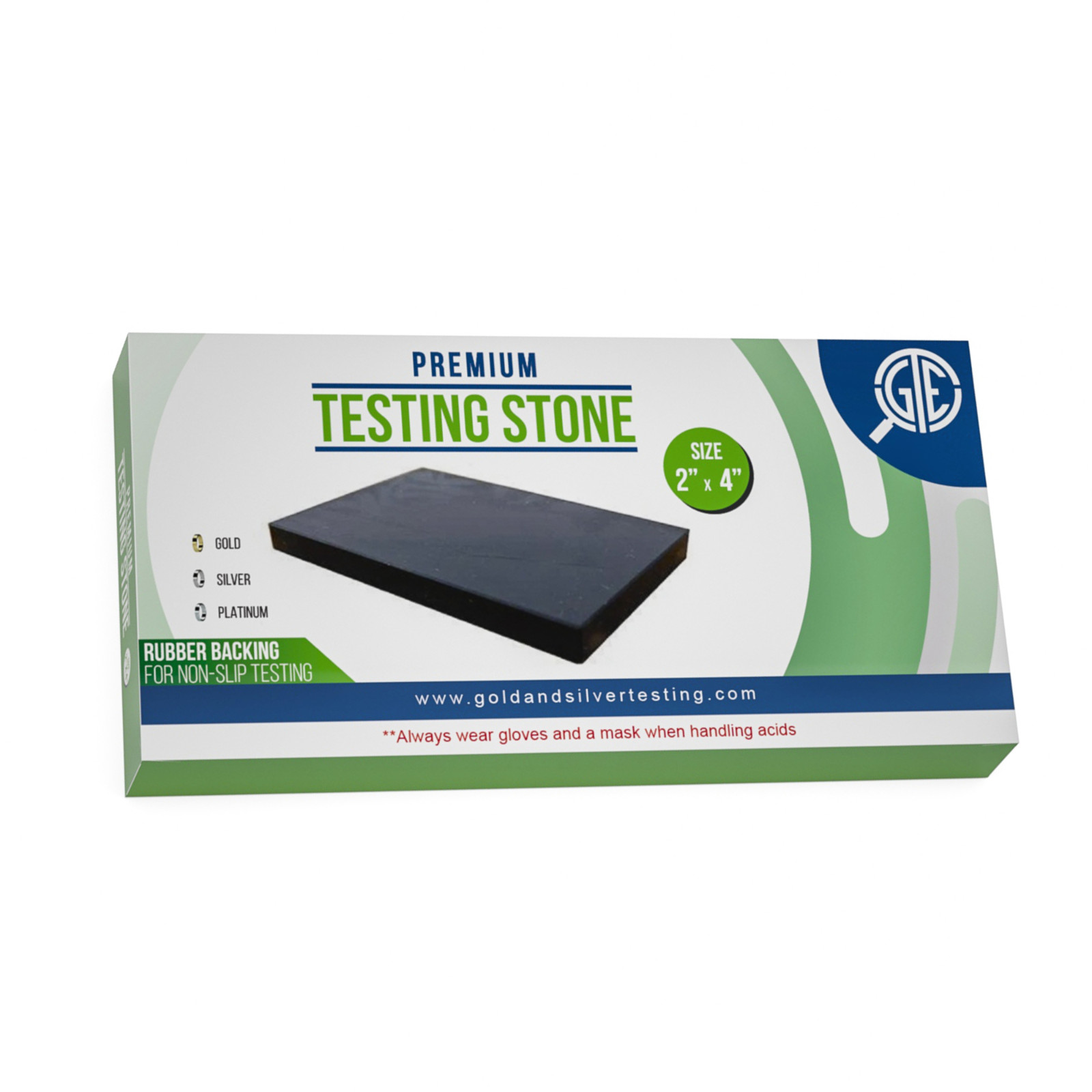 GOLD SILVER Test Acid Tester Kit 10k 14k .999 .925 Sterling Testing Stone JSP