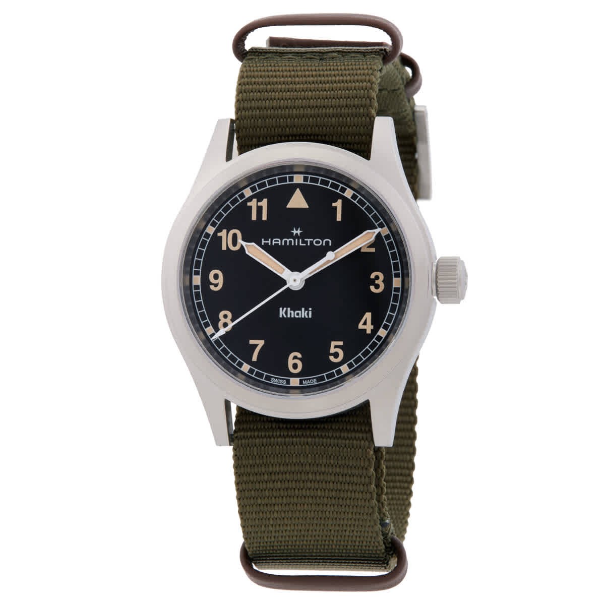 Hamilton Khaki Field Quartz Black Dial Watch H69301930