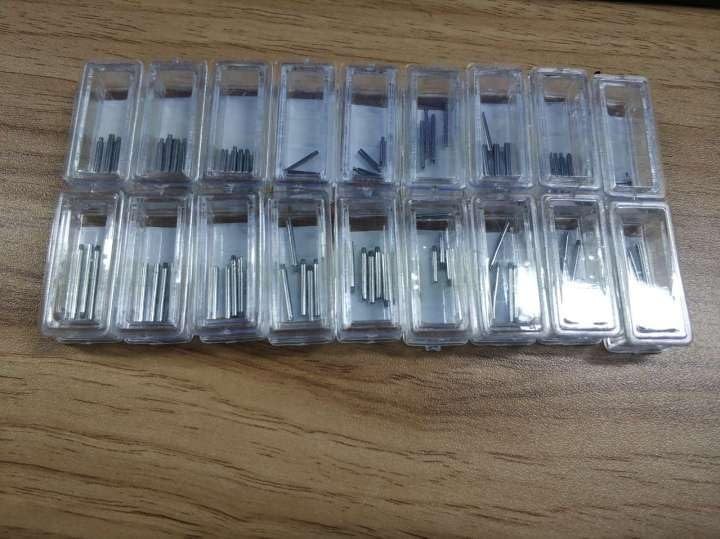 Stainless Steel Screw Pins Links for Watch Bands – Quick Release Spring Bars Kit