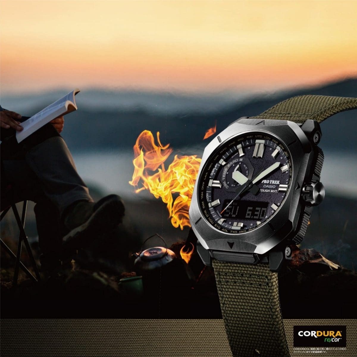 NEW CASIO PROTREK Climber Line PRW-6900YB-3JF Tough Solar MULTIBAND6 Men’s Watch