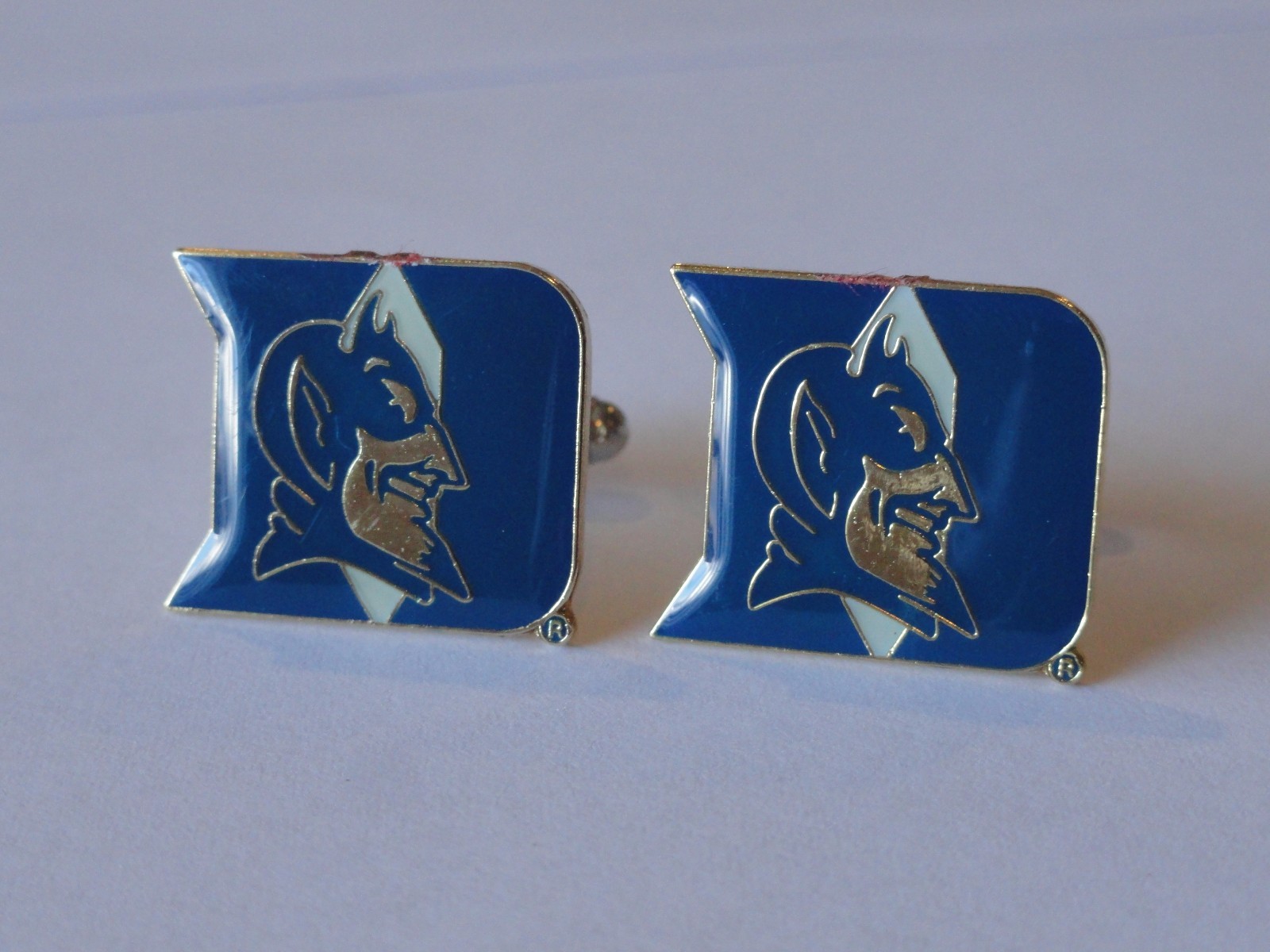 Duke University Cufflinks NCAA Devils–Custom College DU