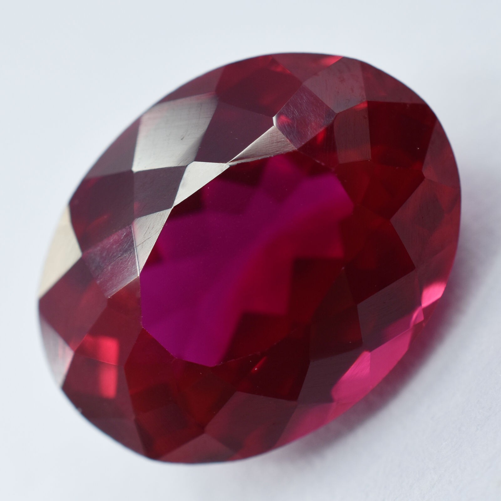 8.40 Ct Natural Burmese RED Ruby Oval Shape Flawless Loose Gemstone CERTIFIED