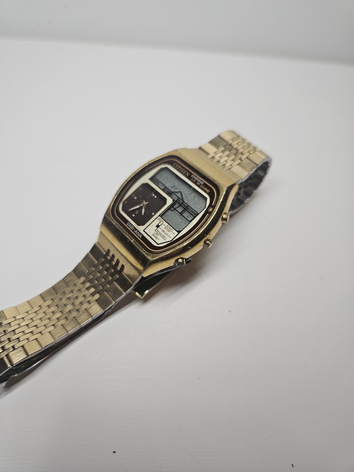 vintage Digi-Ana,Early Digital Watch Citizen 4195-24 non working