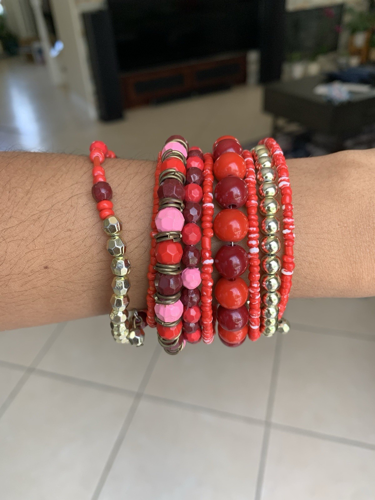 Women’s Fashion Jewelry Mixed Lot 8pc Bracelets, Bangles, Ring, and Locket