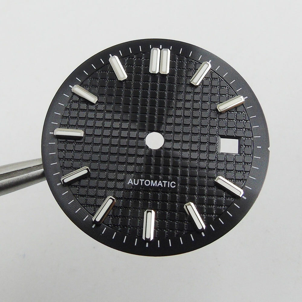 31mm Sterile Watch Dial Face Fit NH35 NH36 NH38 Automatic Movement Date