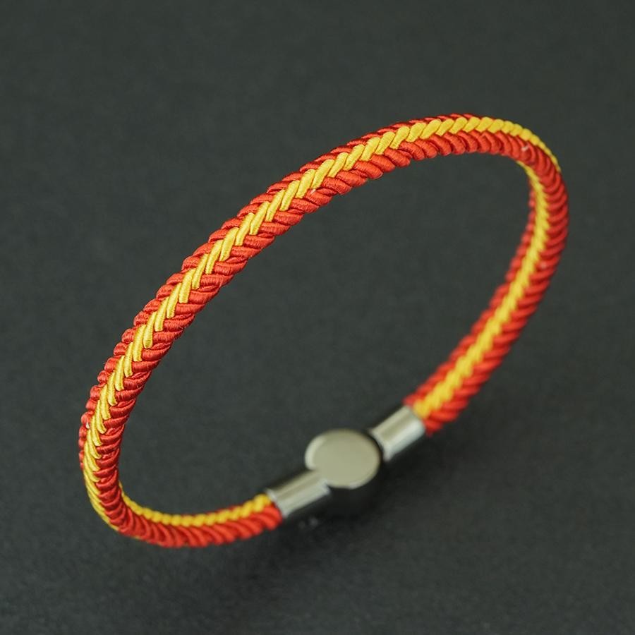 Unisex Handmade Braided String Bracelet Ethnic Lucky Thread Gift