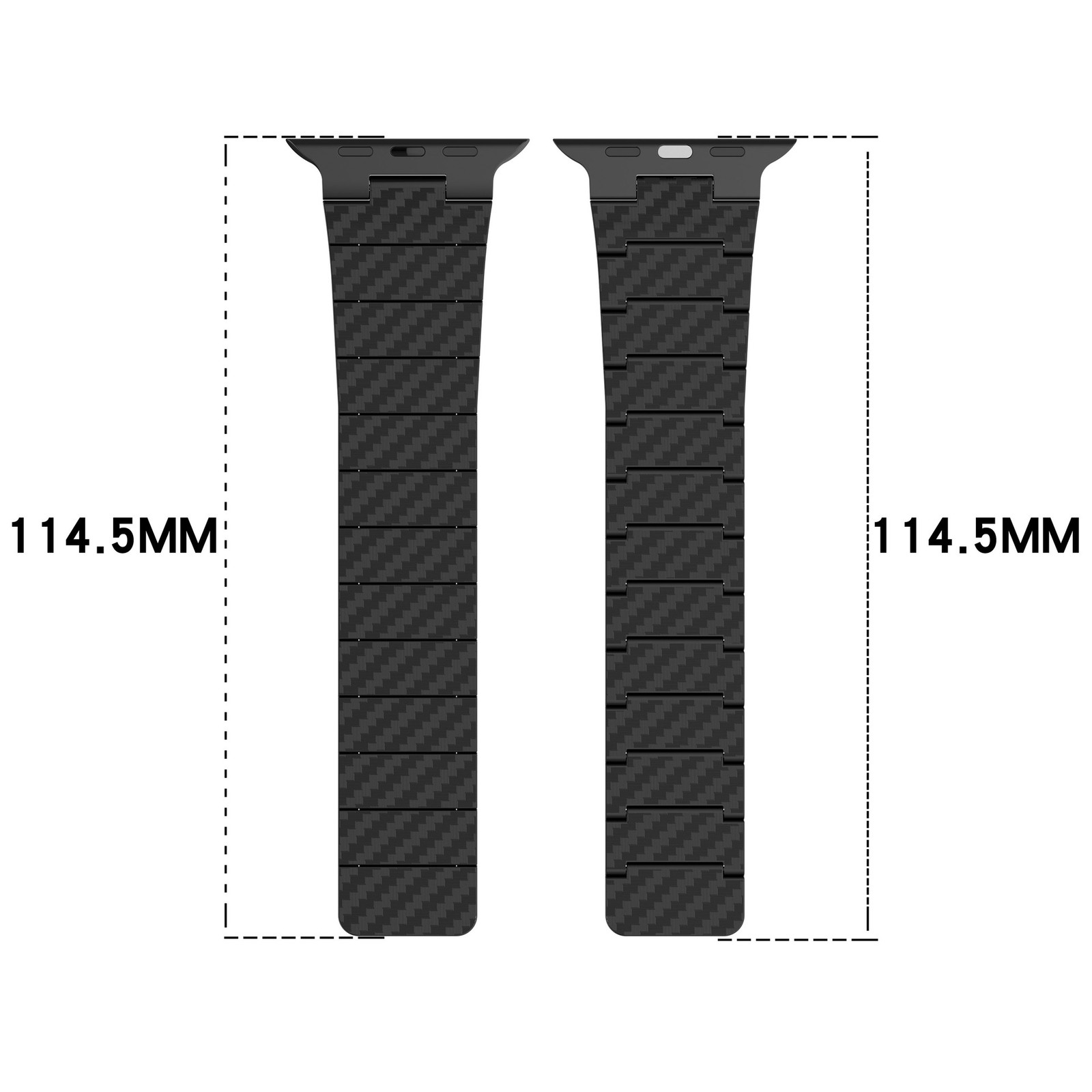 Fits Apple Watch Ultra Lightweight Carbon Fiber Magnetic Watch Strap 38 40 41mm