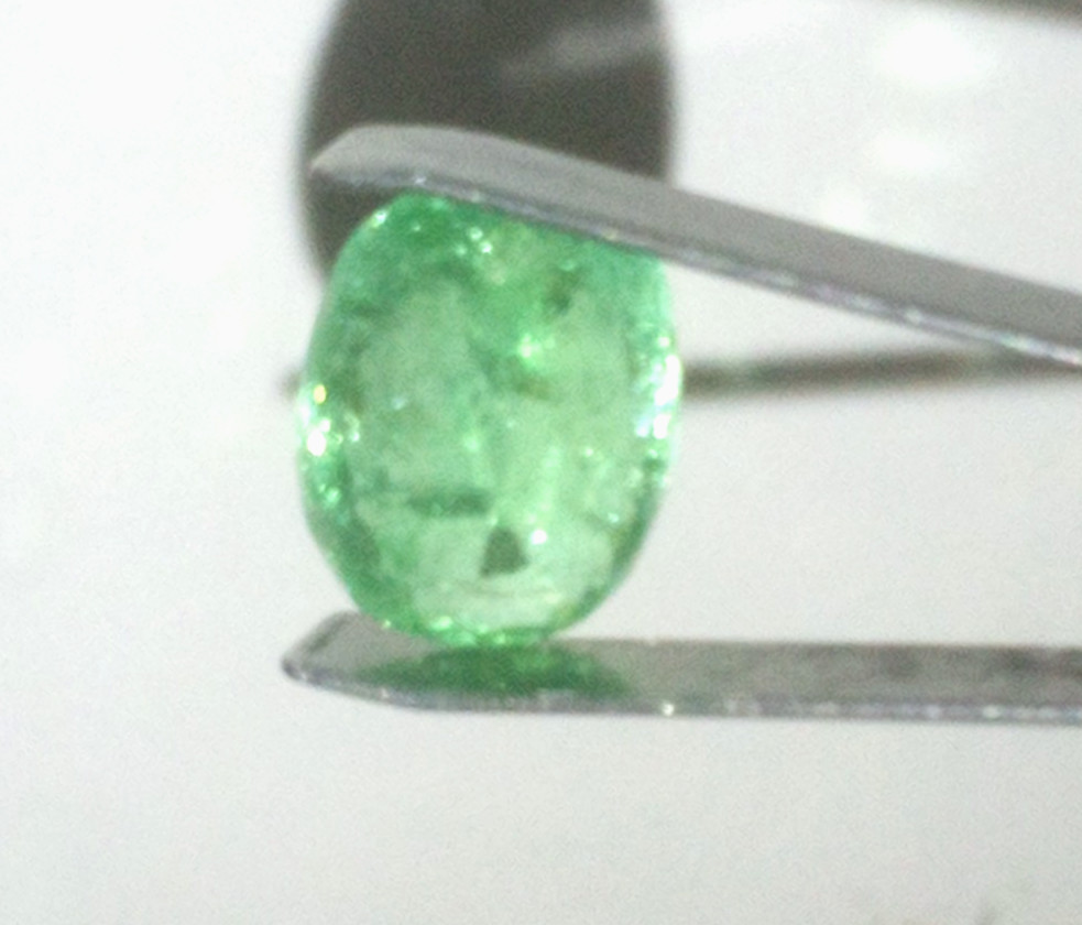 1.5 ct Paraiba tourmaline neon blue green SI clarity GIA certificate