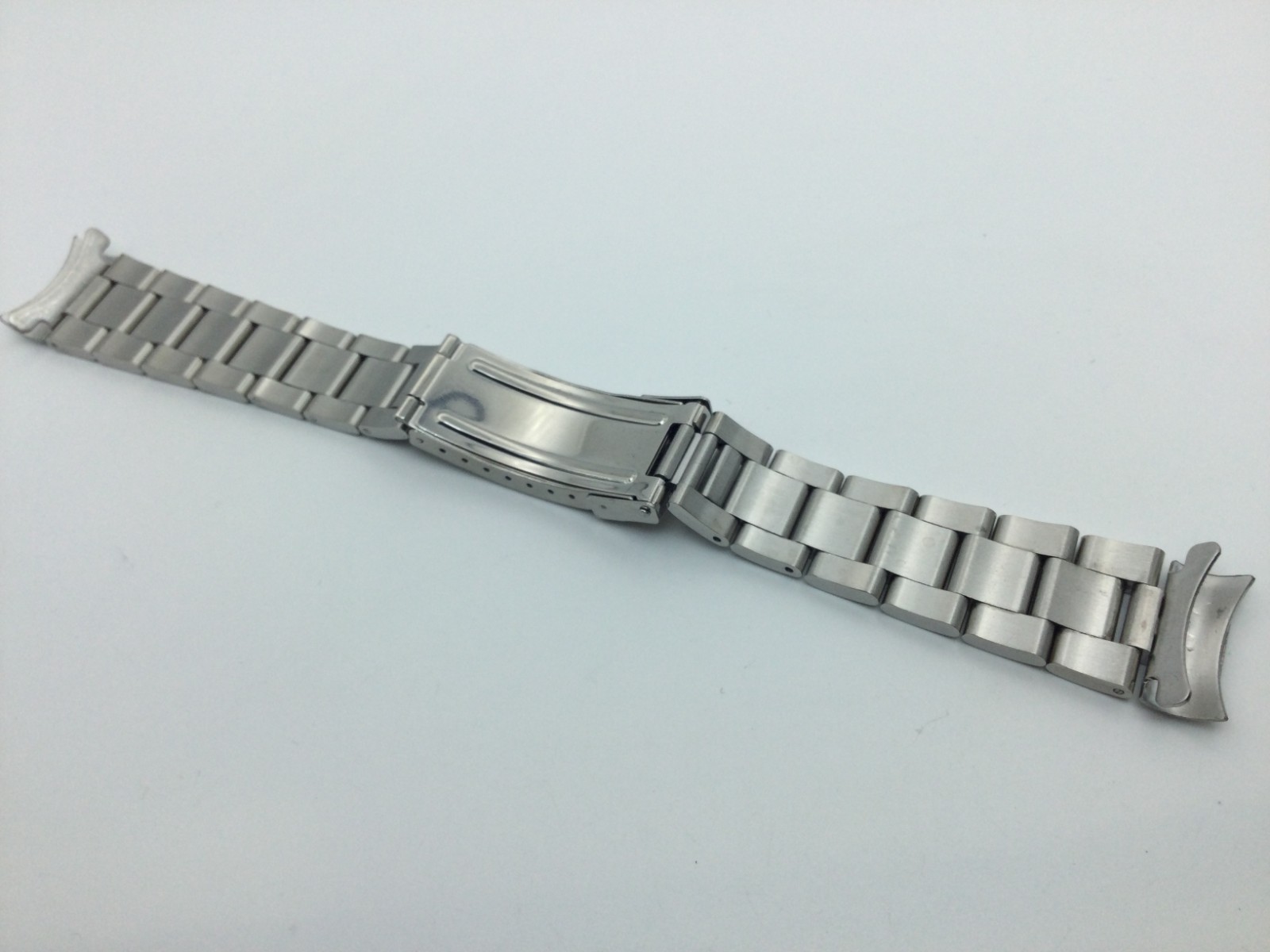 20MM OYSTER WATCH BAND FOR ROLEX SUBMARINER S/STEEL FLIP LOCK HOLLOW END LINKS