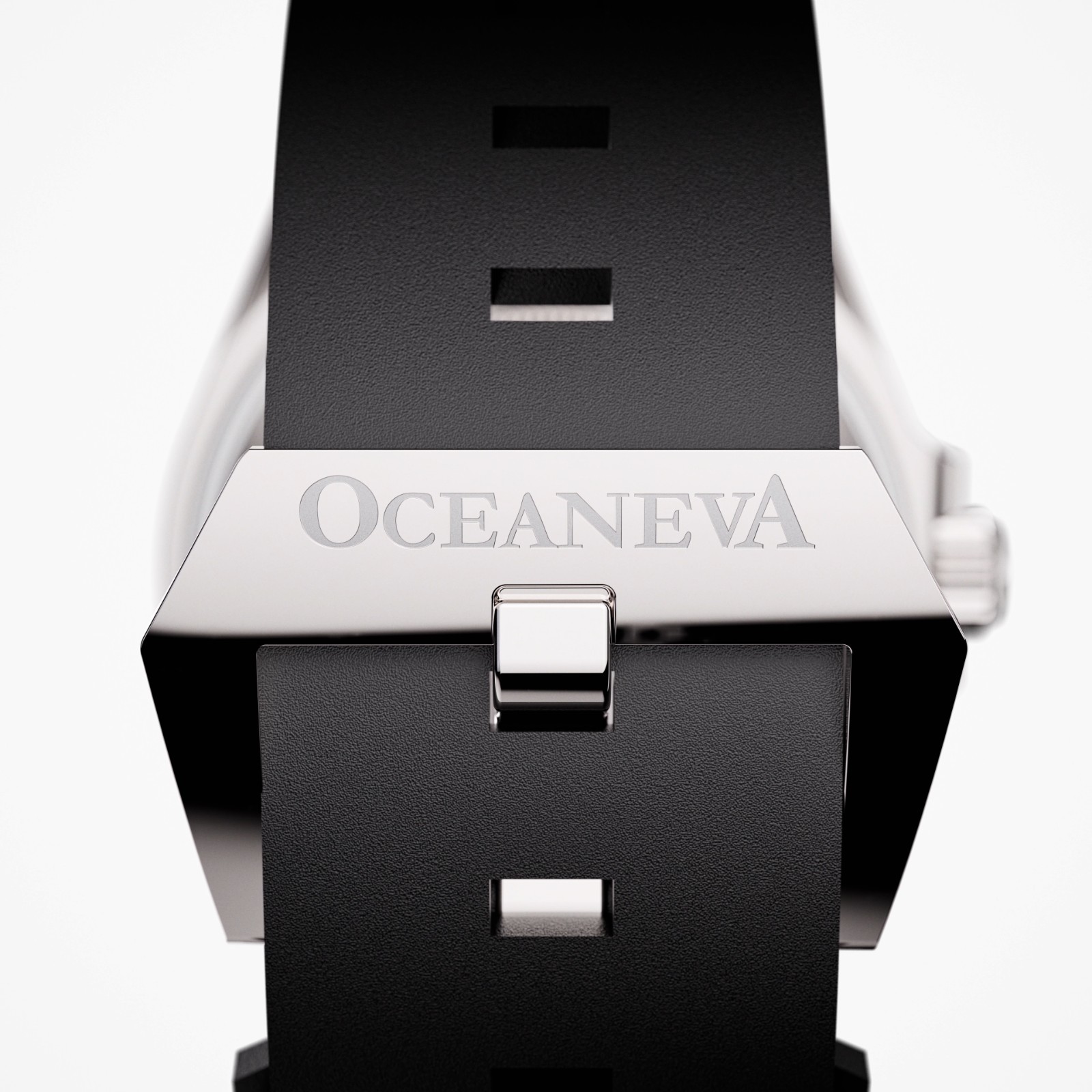 Oceaneva 6000m Grade 5 Titanium AUTOMATIC Watch SWISS MOVEMENT Black