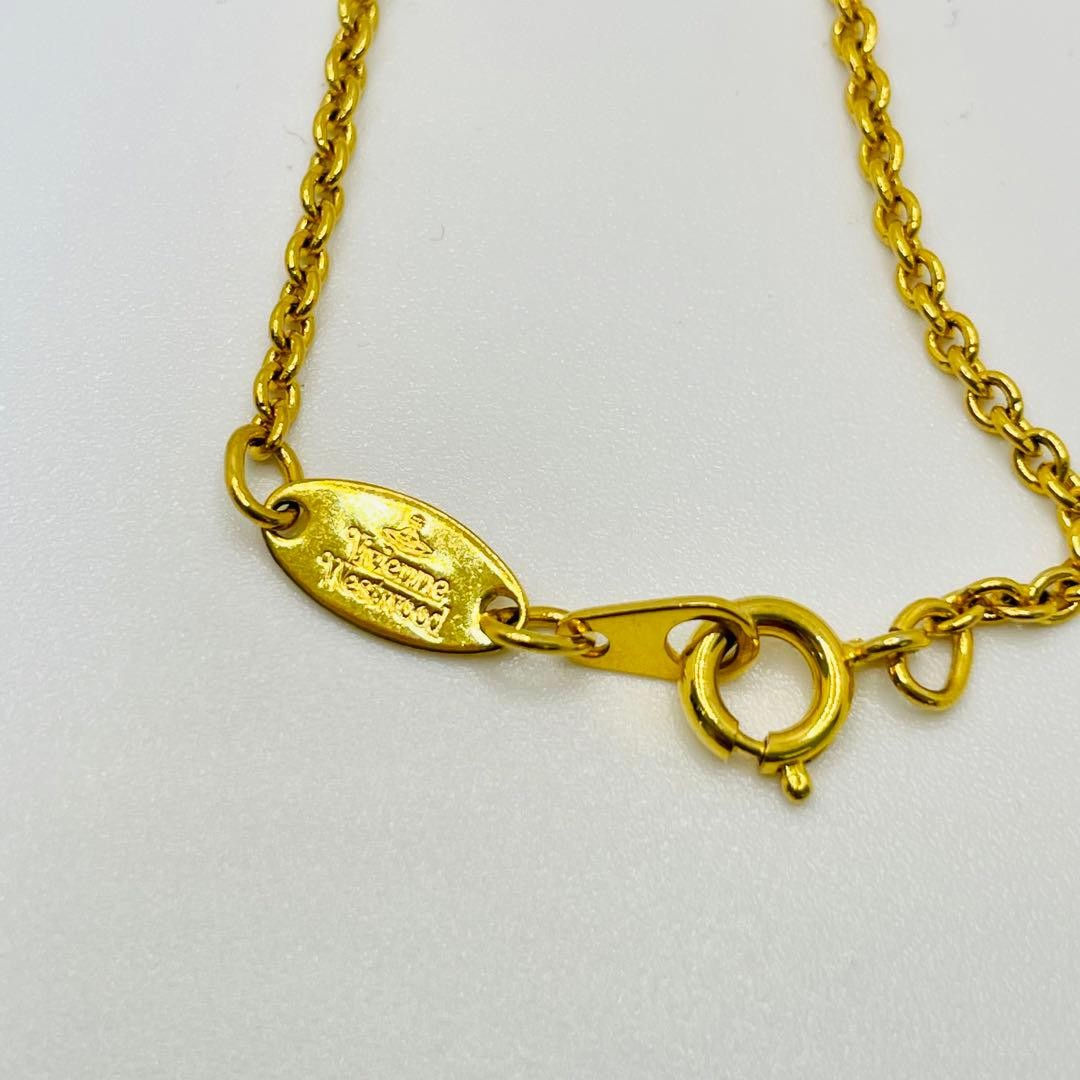 Vivienne Westwood Women Necklace 90′ Red Box Early Petit Orb Limited Edition VHT
