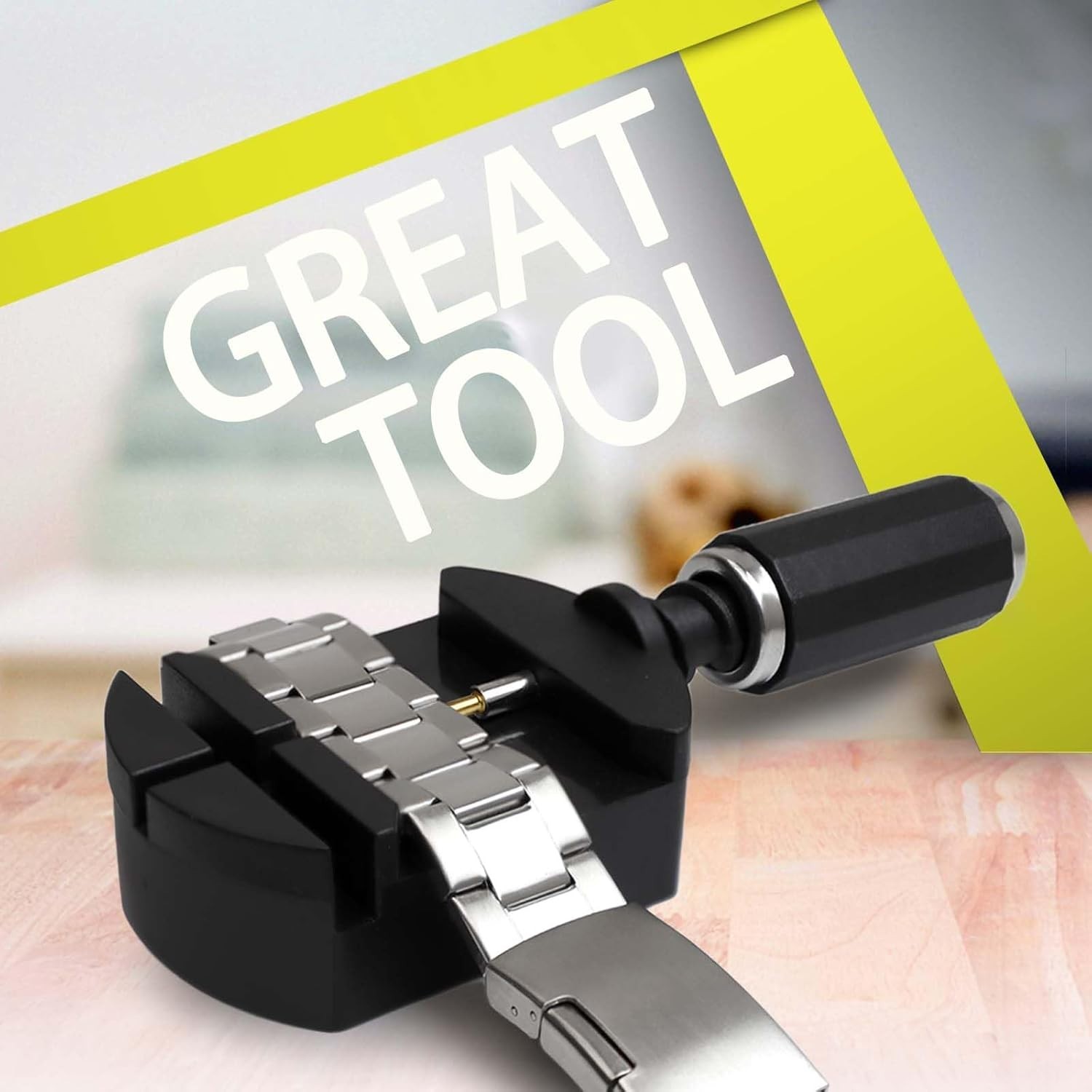 Watch Link Removal Kit Watch Band Sizing Tool for Watch Strap Adjustment Watc…