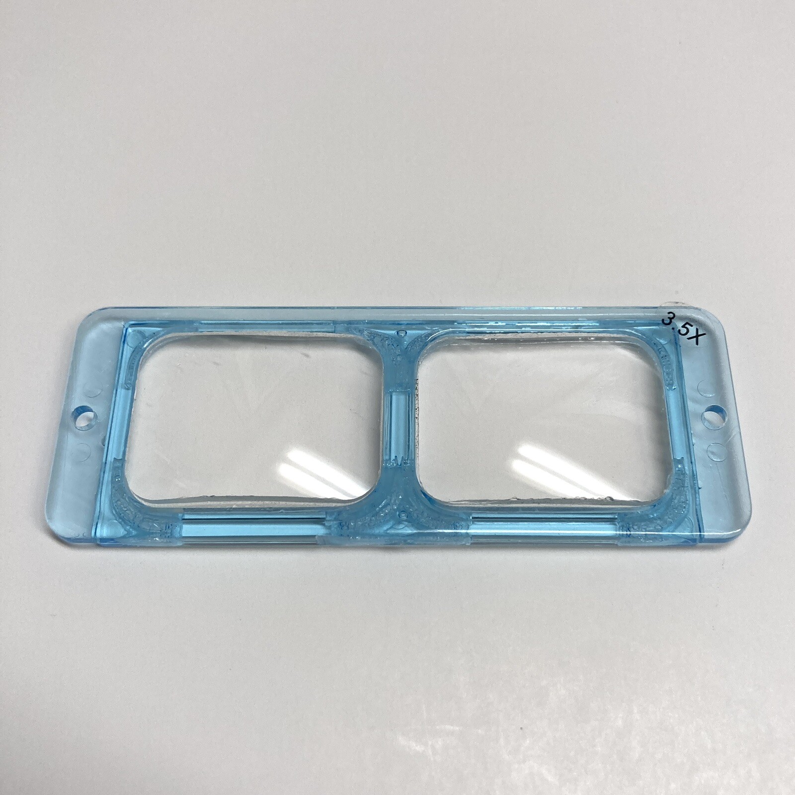3.5x 4″ Replacement Glass lens plate For Headband Magnifiers & Fits Optivisor
