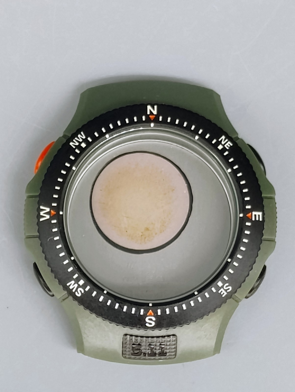 5.11 Tactical Series Watch Parts Case Only model 59245 Green with Compass Bezel