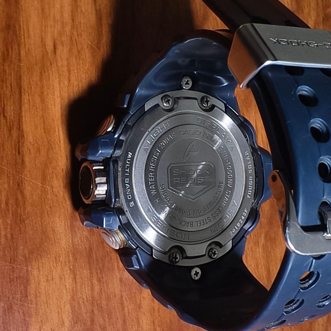 CASIO G-SHOCK GULFMASTER GWN-1000NV-2AJF Solar Powered Radio Controlled Navy
