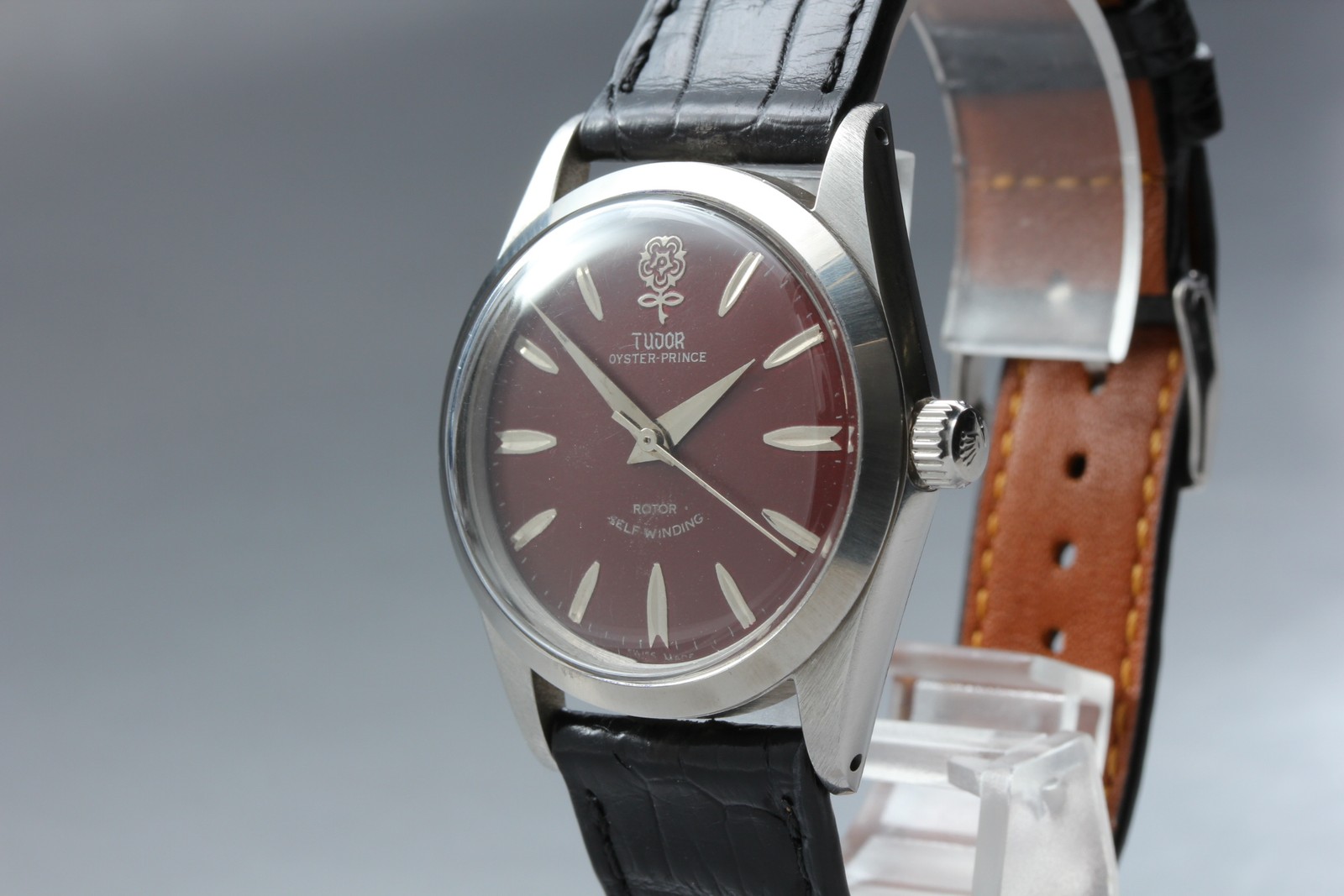 TUDOR Oyster Prince Big Rose 7964 Burgundy Redial 33mm Fully Overhauled 2026