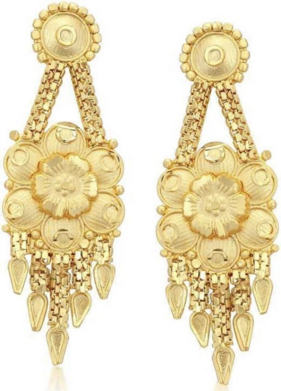 Alloy Gold-plated Gold Jewel Set (Pack of 1) wedding jewelry set