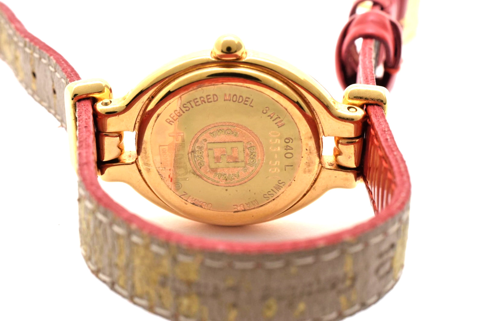 Fendi 640L Chameleon Change Belts 6 Colors Quartz Womens Watch NEAR MINT w/ Box