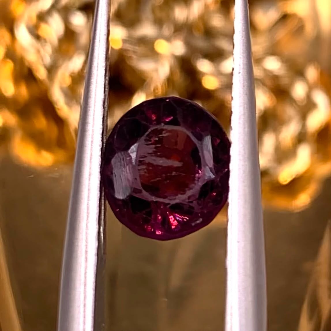1.64Ct Natural Unheated Rare Antique Purple Spinel From Burma