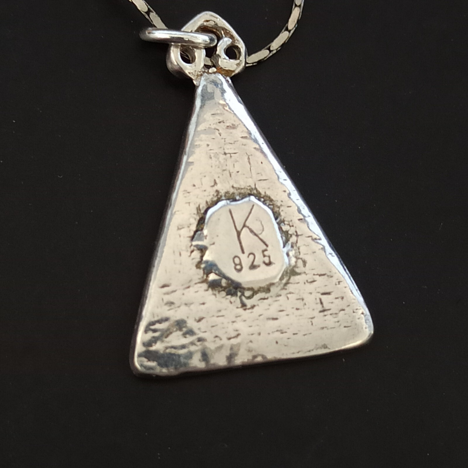 Sterling Silver Camel Necklace Rolled Gold Accents Patina Men Women Israel Gift