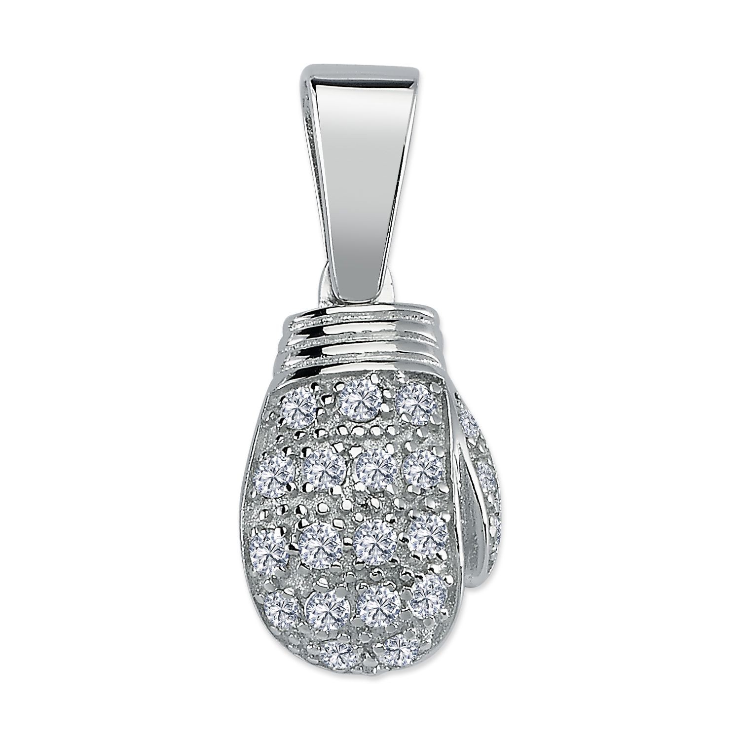 Pendant Sterling Silver Boxing Glove Womens Jewellery